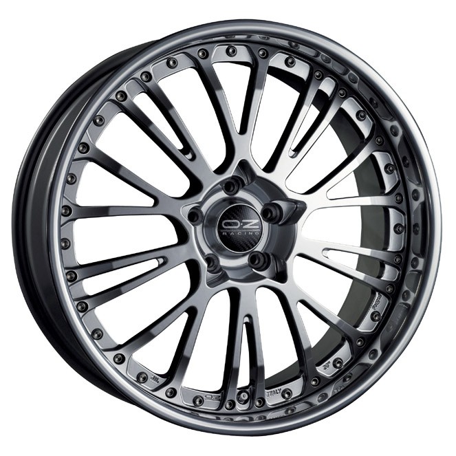 Velgen OZ Botticelli III crystal titanium 9.5x21 inch 5x108 ET27