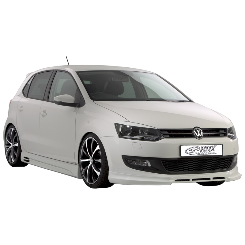 Front spoiler  Volkswagen Polo 6R (excl. GTi) 2009- (PU)