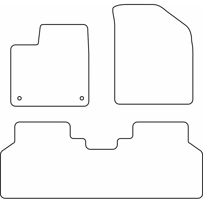 Set velour car mats  Kia EV4 2025-