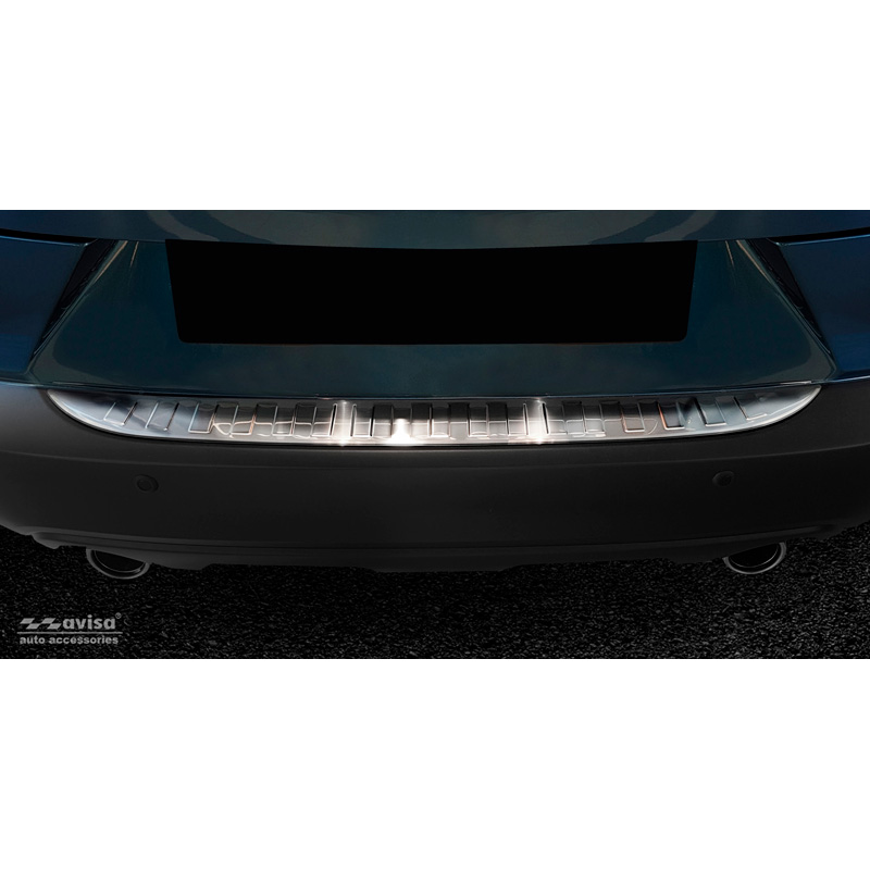Stainless Steel Rear bumper protector  Mazda CX-3 2015-2022 'Ribs'