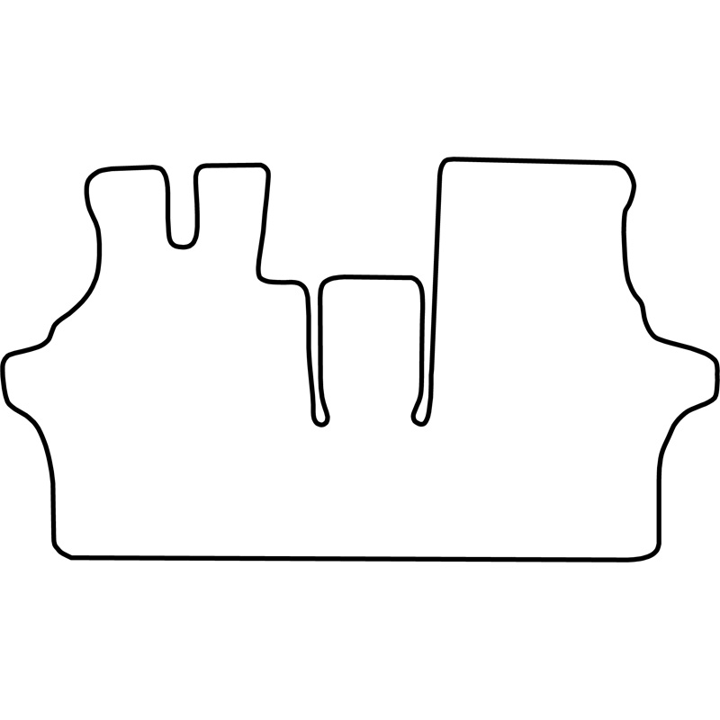 Set car mats  Mercedes Vito 1996-1999 (only front)