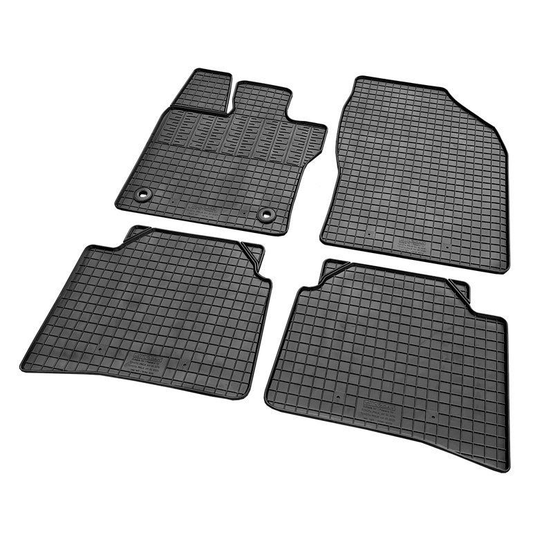 Rubber car mats set  Toyota Prius V 2023- (4-pieces + fixing system)