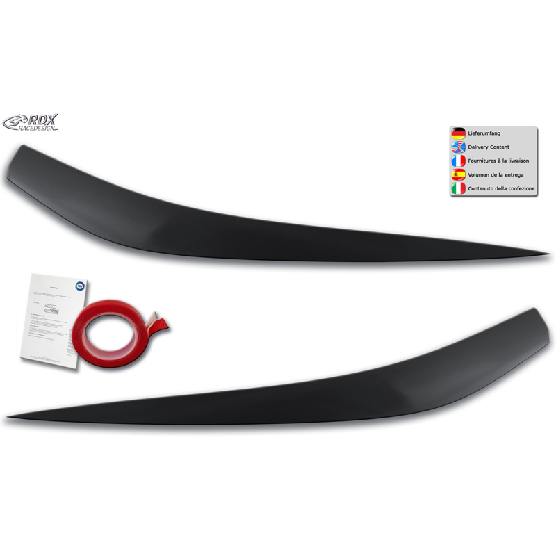 Head light spoilers  Kia Ceed (CD) & ProCeed (CD) 2018- (ABS)