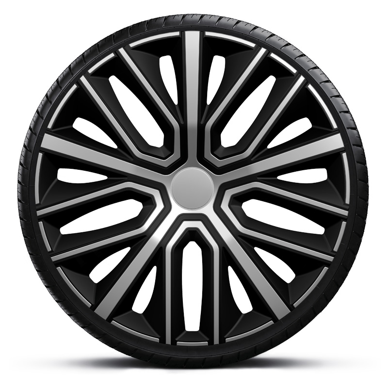 Set wheel covers Sinus 16-inch silver/black
