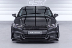 Front Spoiler passend voor Audi A3 S-Line / S3 8V – CSR Automotive Cup Spoiler Lip High-Gloss Black