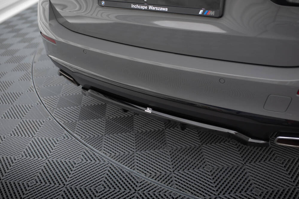 Diffuser passend voor BMW 5 Serie FL Maxton Glans Zwart
