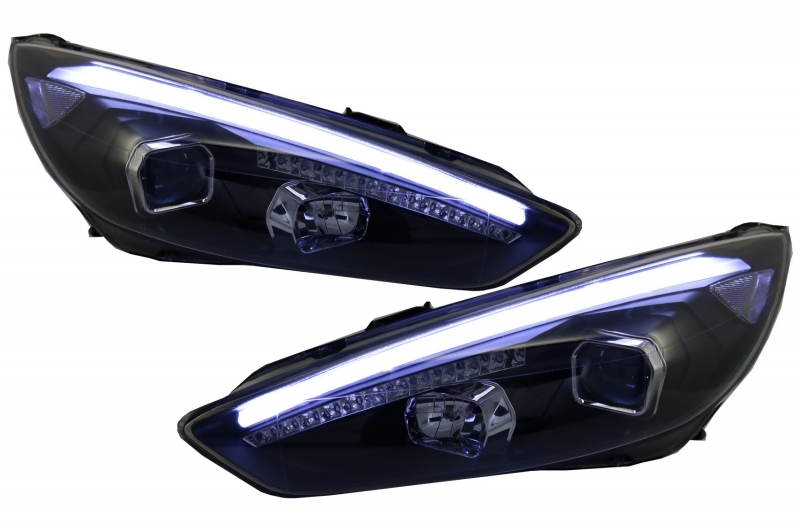 Headlights Ford Focus 14-18 LED Tube