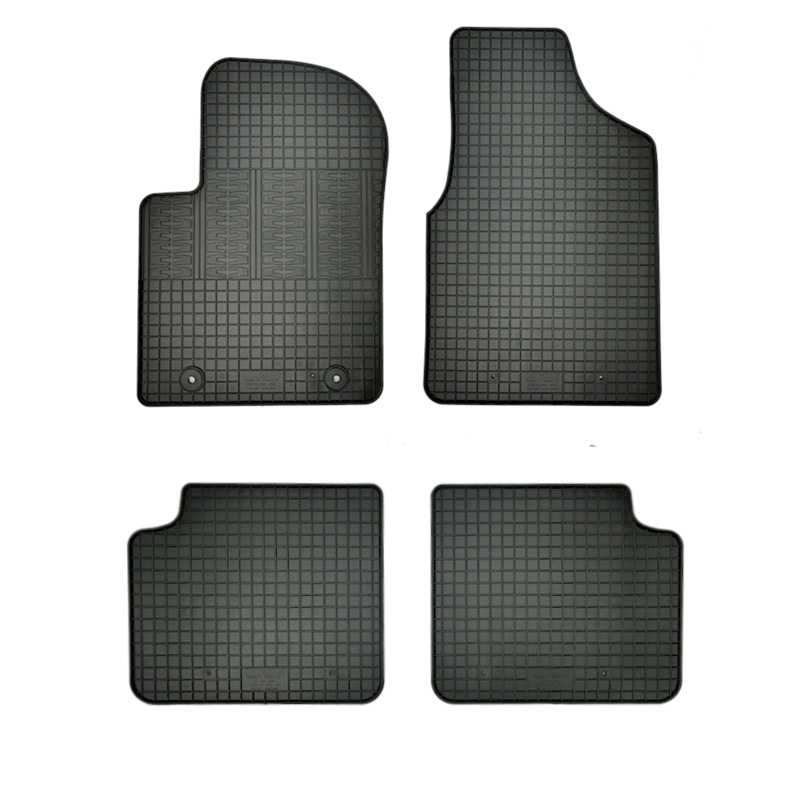 Rubber car mats set  Ford Ka II 2008-2012 (4-pieces + fixing system)