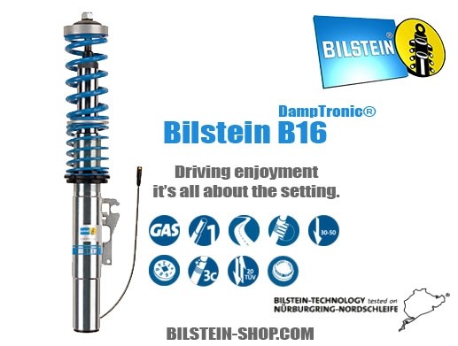 Bilstein Porsche Cayman 4 Sport B16 Damptronic Coilover