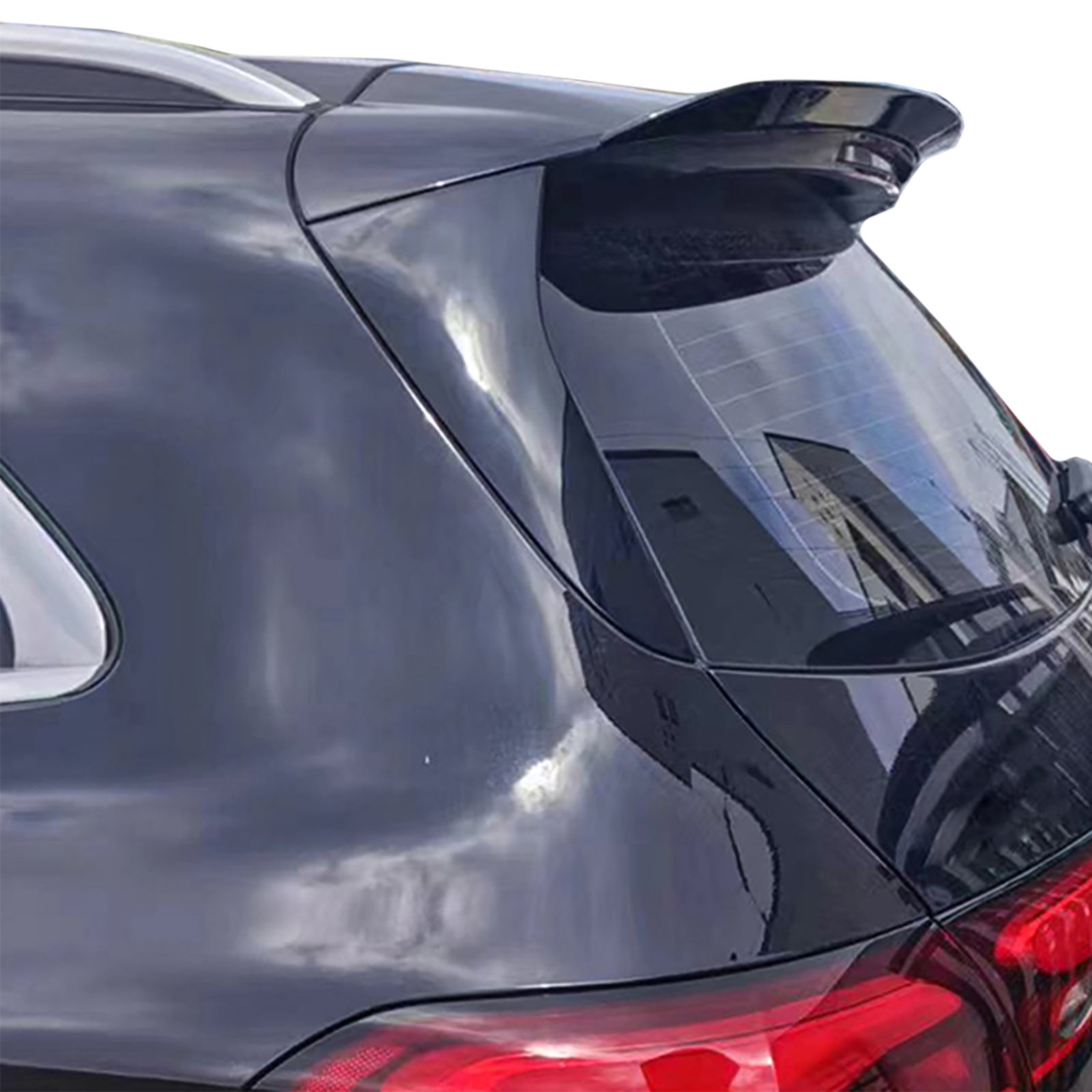 Spoiler passend voor Mercedes GLC X254 Glans Zwart