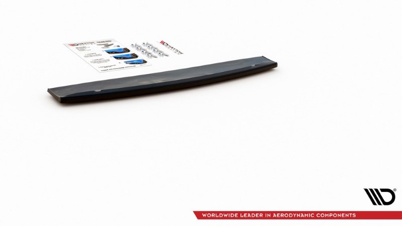 Diffuser passend voor Audi A7 S-Line C8 Maxton Glanzend Zwart