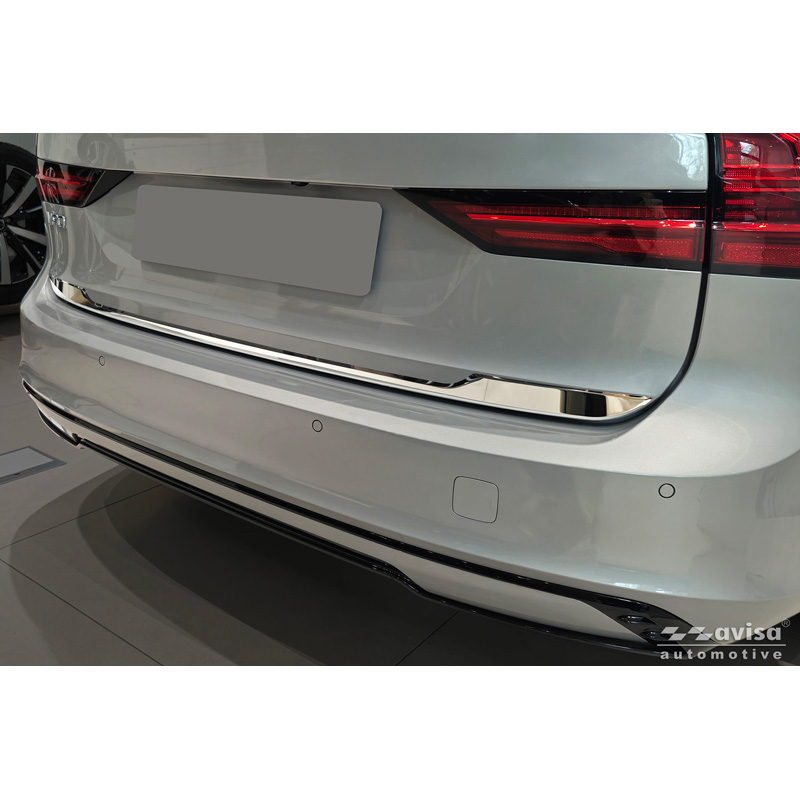 Avisa Chrome Stainless Steel Trunk Tailgate Trim Cover  Volvo V90 II 2016-