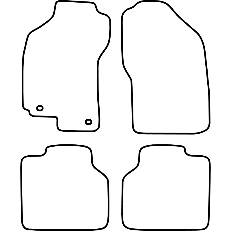 Set car mats  Fiat Brava/Bravo/Marea 1995-2000