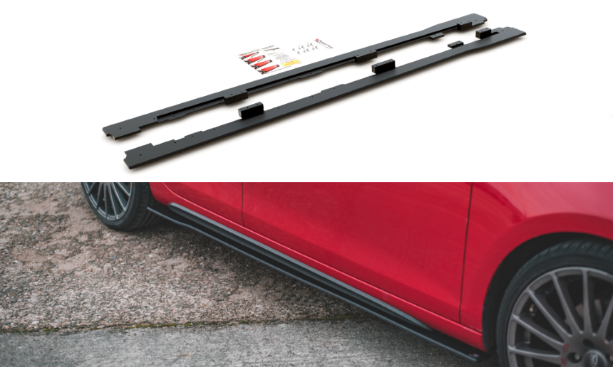 Race Zijskirts passend voor VW Golf 6 GTI Maxton Design duurzaam