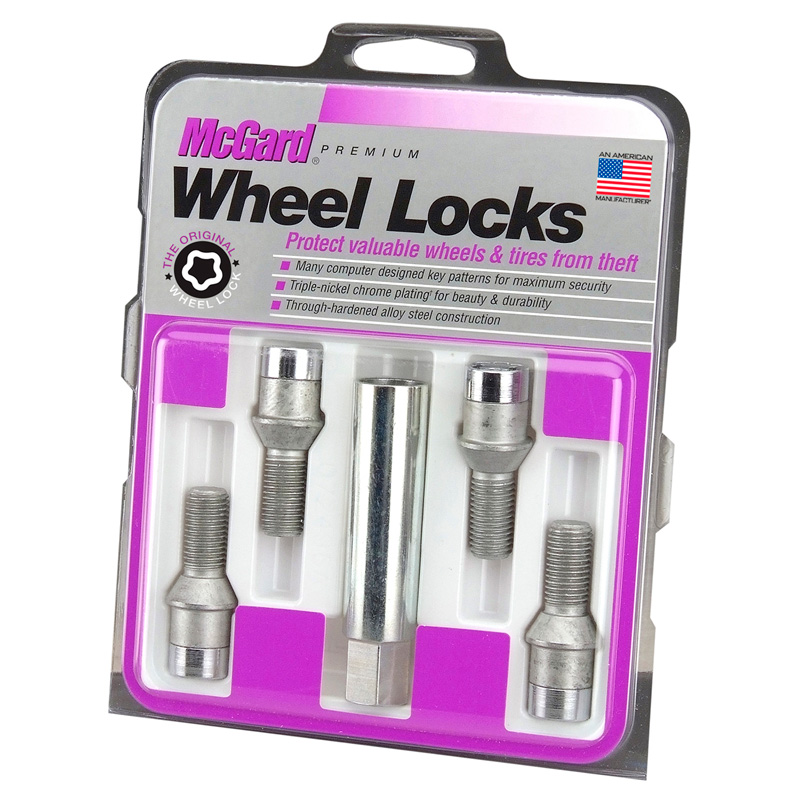 McGard HEX/Tuner Wheel locking bolts M14x1.50 - Conical - Length 29.5mm (17mm hex)