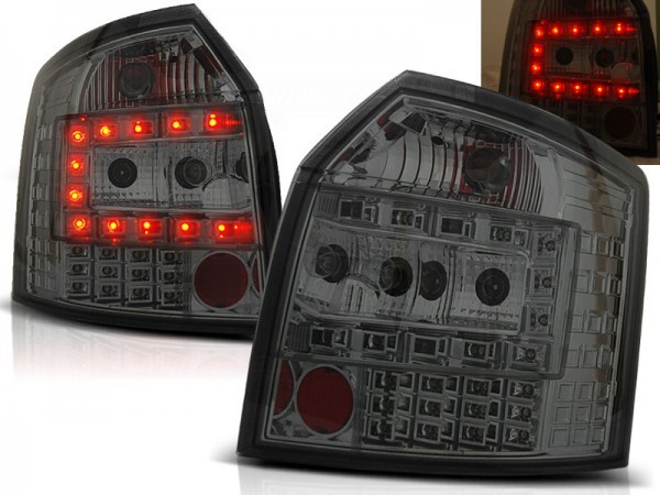 Taillights Audi A4 Afromt 01-04 LED Smoke