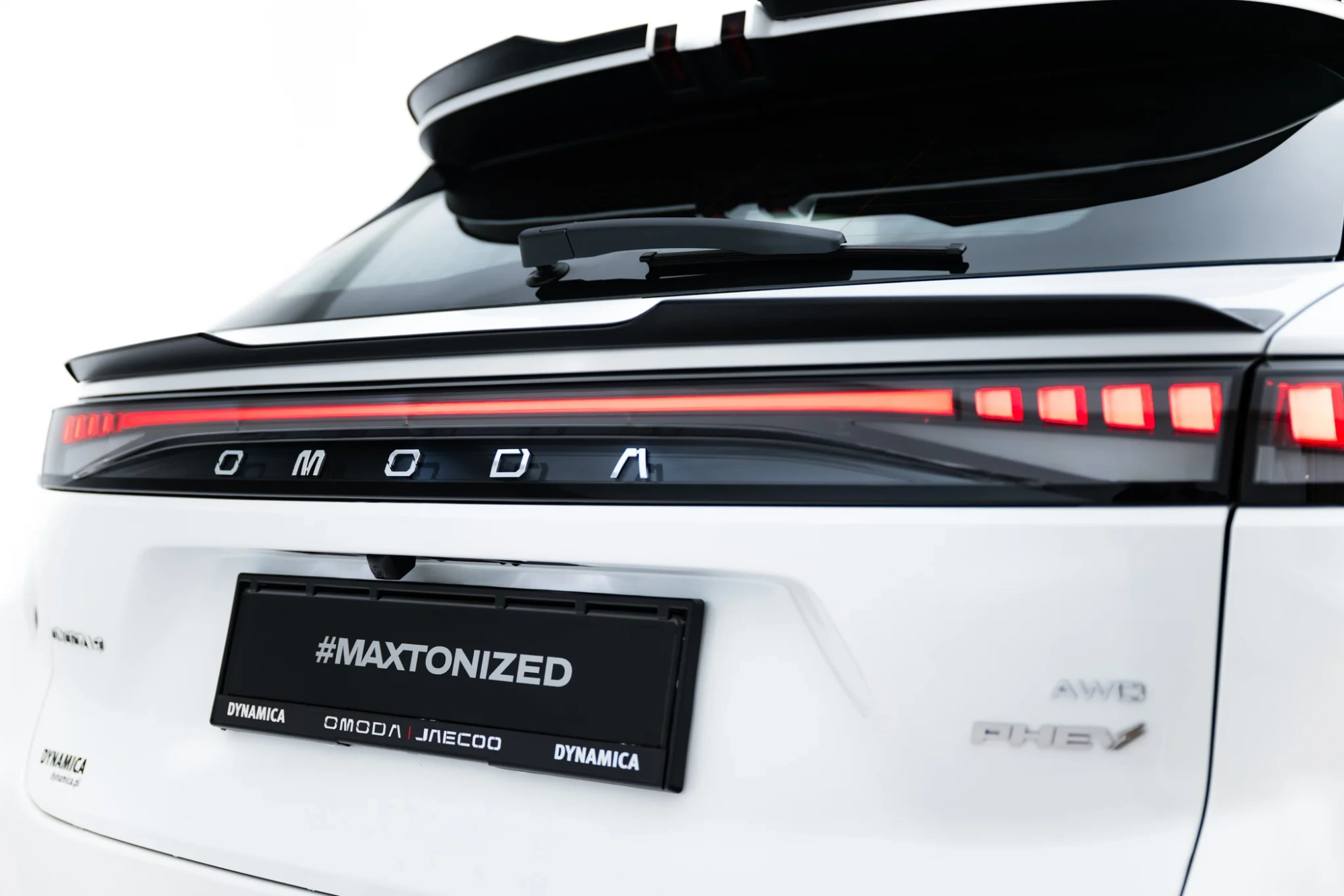 Bottom Spoiler Cap Omoda 9 Mk1 Maxton Gloss Black