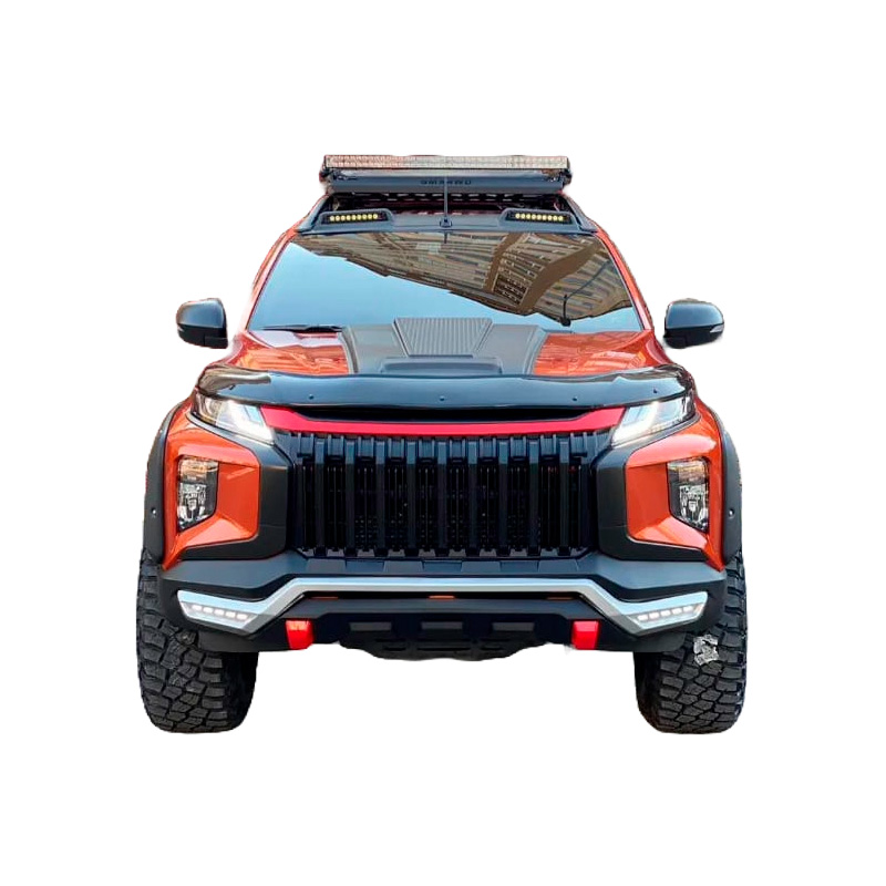 Bonnet Protector  Mitsubishi L200 Triton 6 2019- - Gloss black