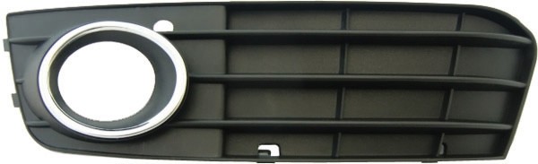 VoorBumper Grill links AUDI A4 07->> voor Mistlampen