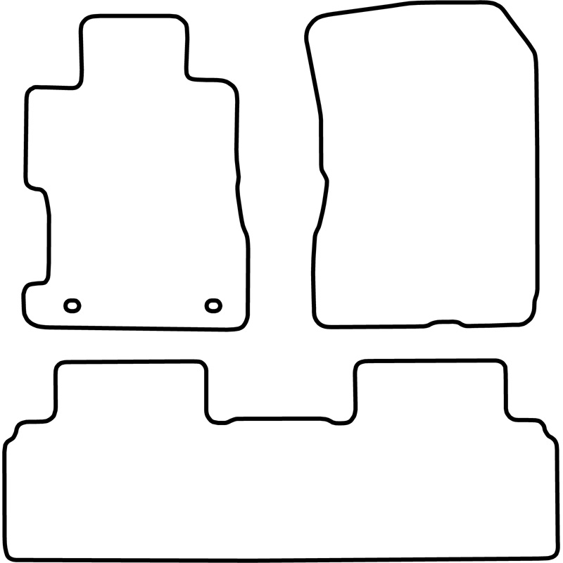 Set car mats  Honda Civic Hybrid 2006-