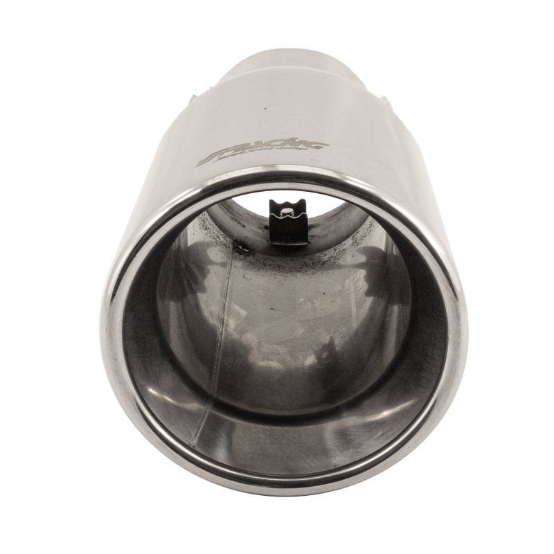 Simoni Racing Exhaust Tip Round Inox - Ø103xL200mm - Installation ->72mm