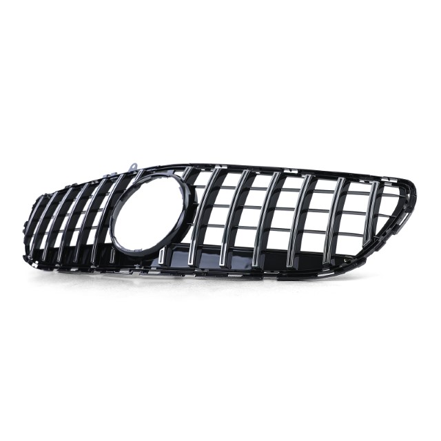 Grill passend voor Mercedes CLS C218 Facelift 14-18 GT Design Zwart/Chroom