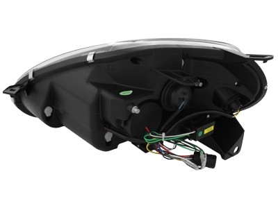 Headlights Fiat Grande Punto Dayline Chrome