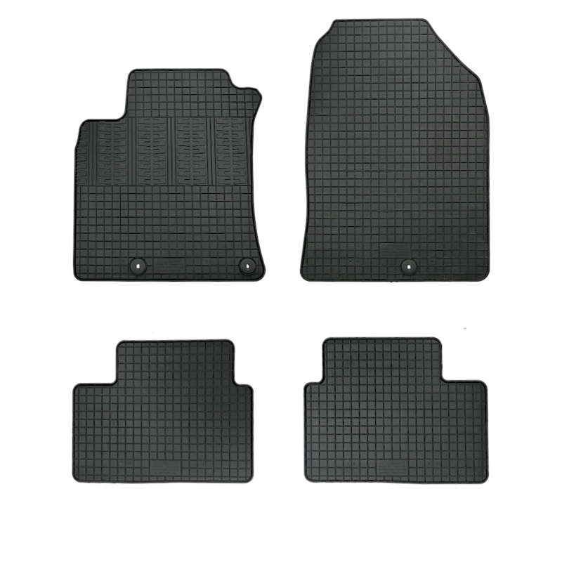 Rubber car mats set  Hyundai Ioniq (AE) 2016-2019 (4-pieces + fixing system)