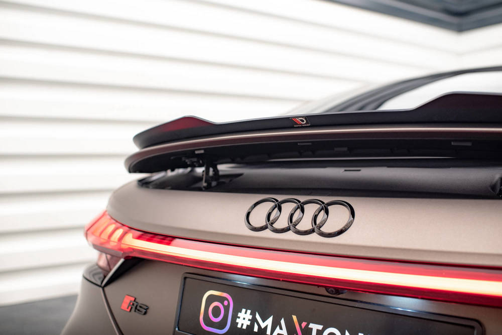Spoiler passend voor Audi E-Tron GT & RS GT Maxton Glans Zwart