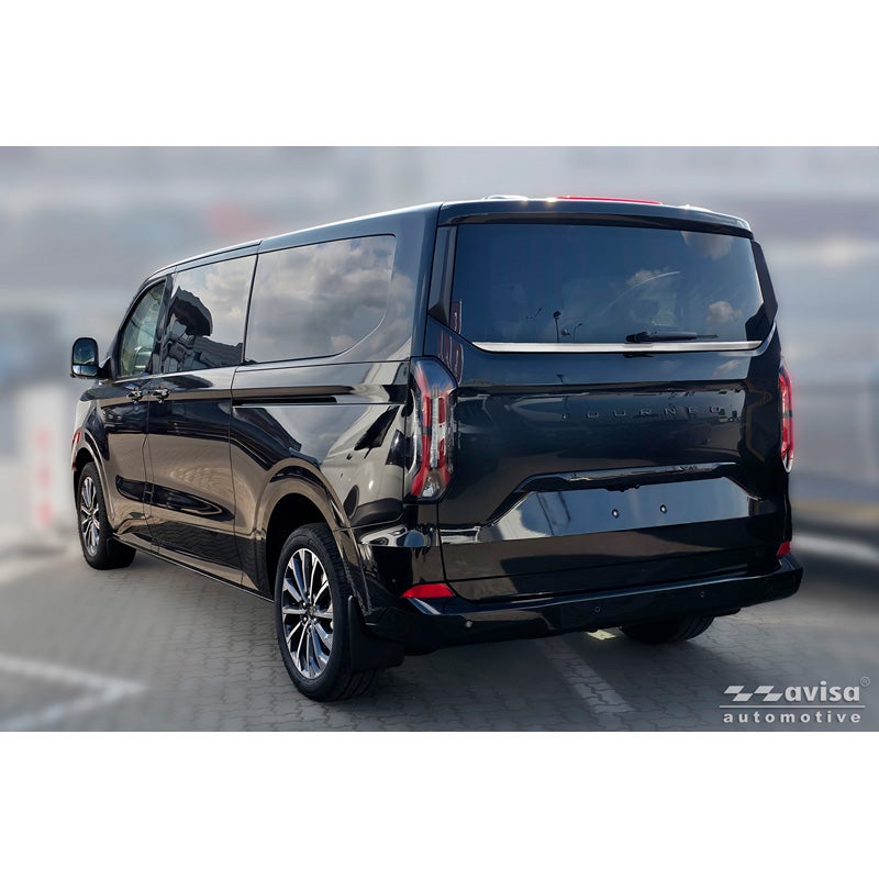 Avisa Brushed Stainless Steel Trunk Tailgate Trim Cover  Ford Tourneo Custom (V710) 2023-