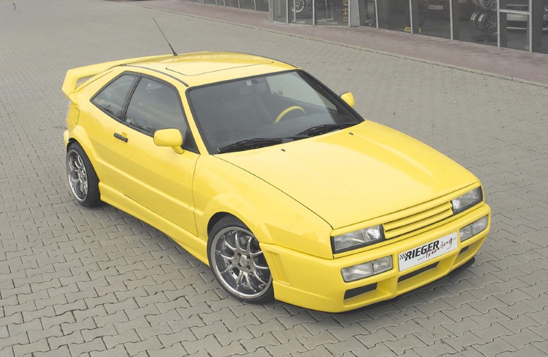 Frontbumper alleen VR6 met zijdelingse air intakes VW Corrado Ri