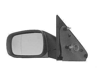 spiegel, bol glas, met temp sensor, blauw glas, elektr verstelb,