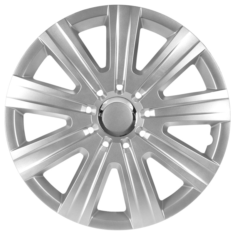 Set wheel covers Magnum Pro 16-inch silver/chrome ring