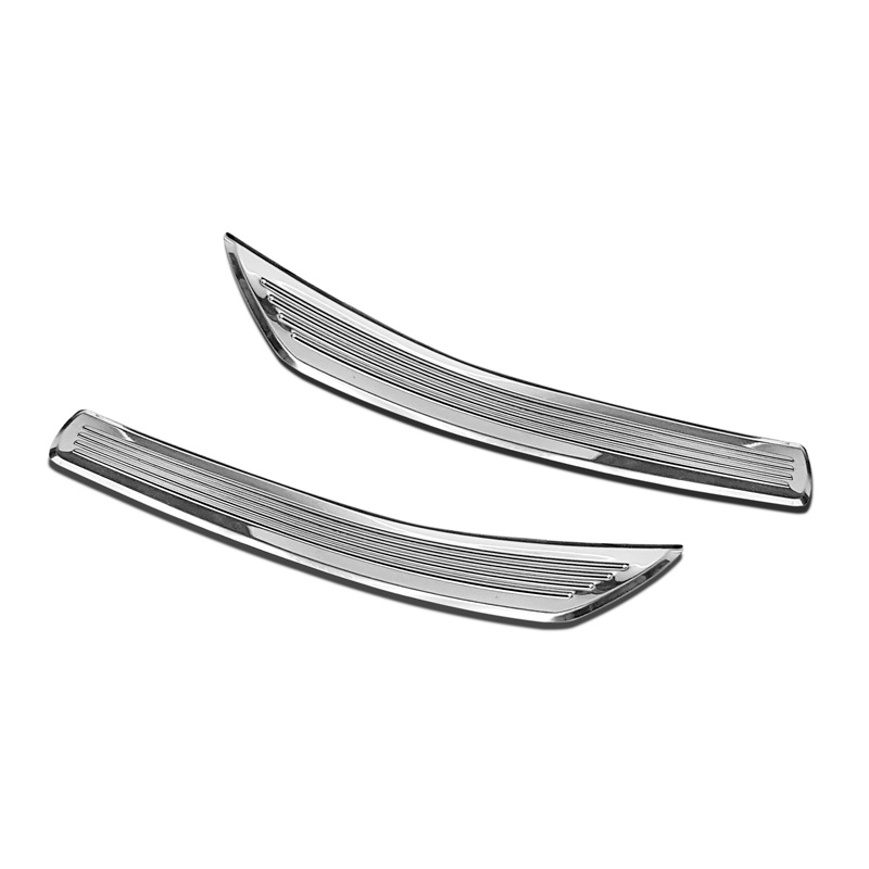Inox door sill protectors  Mercedes GLC/GLC Coupe 2015-2019 & FL 2019- 2-pieces (rear doors)
