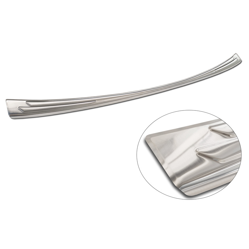 Stainless Steel Rear bumper protector  Lexus NX II 2021- 'Lines'