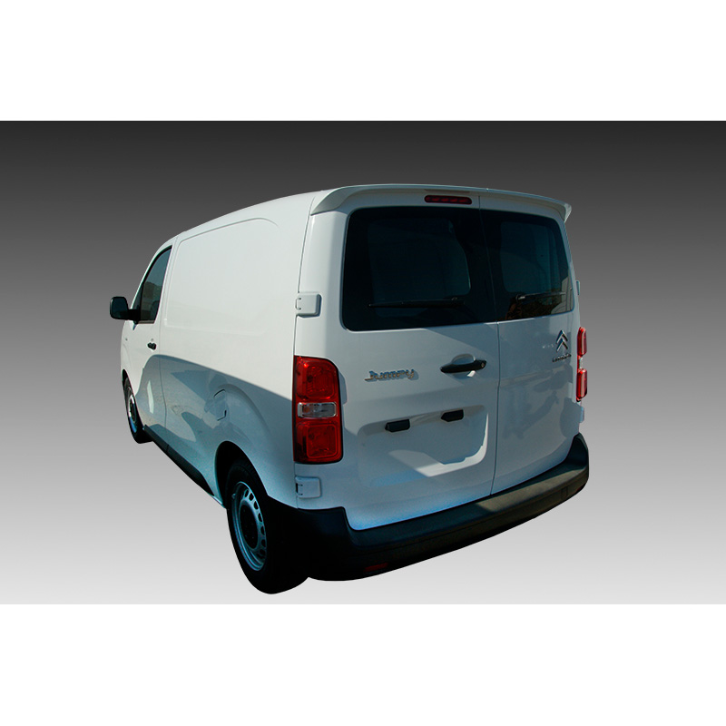 Roof spoiler  Citroën Jumpy/Dispatch/Spacetourer & Peugeot Expert III/Traveller & Toyota Proace 2016- & Opel Vivaro C/Zafira Life 2019- & Fiat Scudo/Ulysse 2022- (with 2 rear doors) (PU)