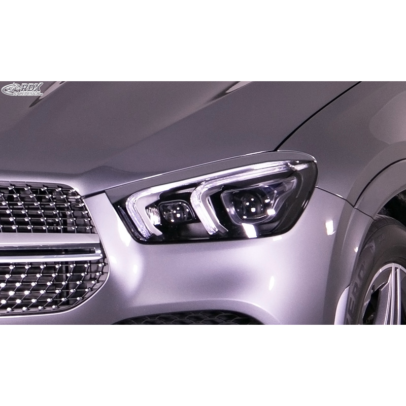Head light spoilers  Mercedes GLE (X167) 2018- (ABS)
