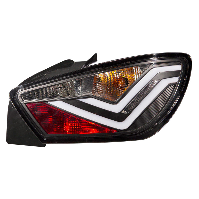 Set LED Tail Lights  Seat Ibiza 6J SC 3-doors 2008- - Black