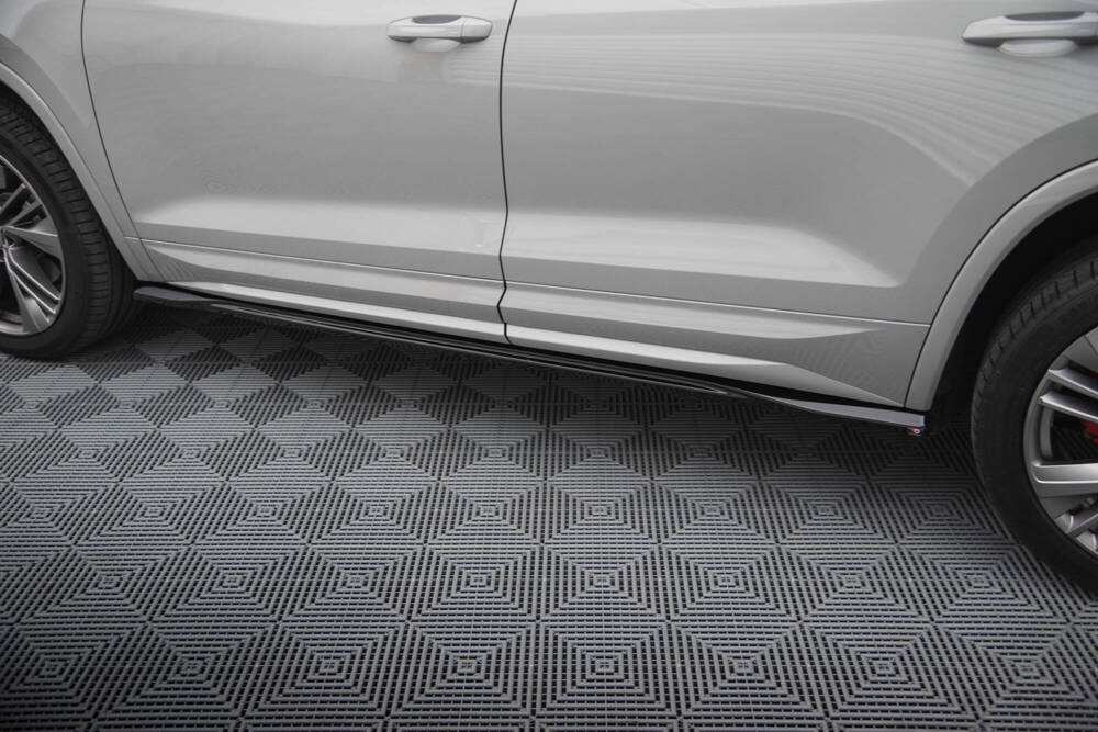 Zijskirts passend voor Skoda Kodiaq RS FL Maxton Glans Zwart