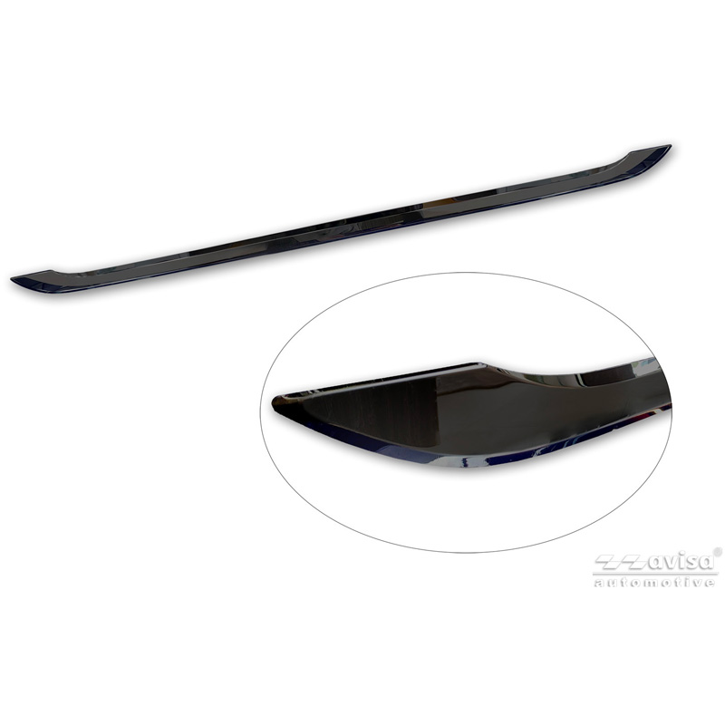 Avisa Black Chrome Stainless Steel Tailgate Trim  BMW 3-Series Touring (G21) M-Sport Facelift 2022-