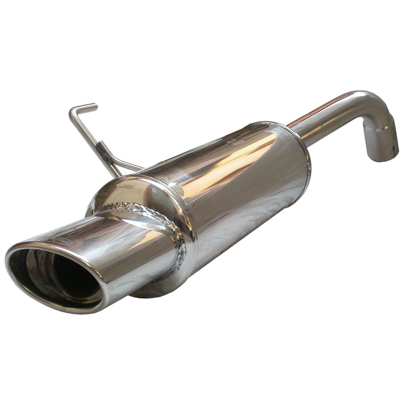 100% Inox Sport Exhaust  Renault Clio RS (Fase 2) 2002- 120x80mm