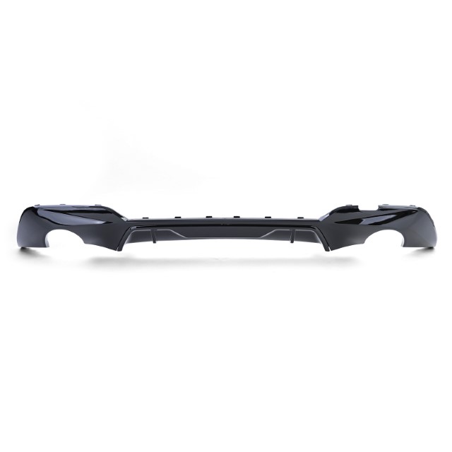 Diffuser passend voor BMW 3 Serie G20 Glans Zwart M-Pakket Duplex