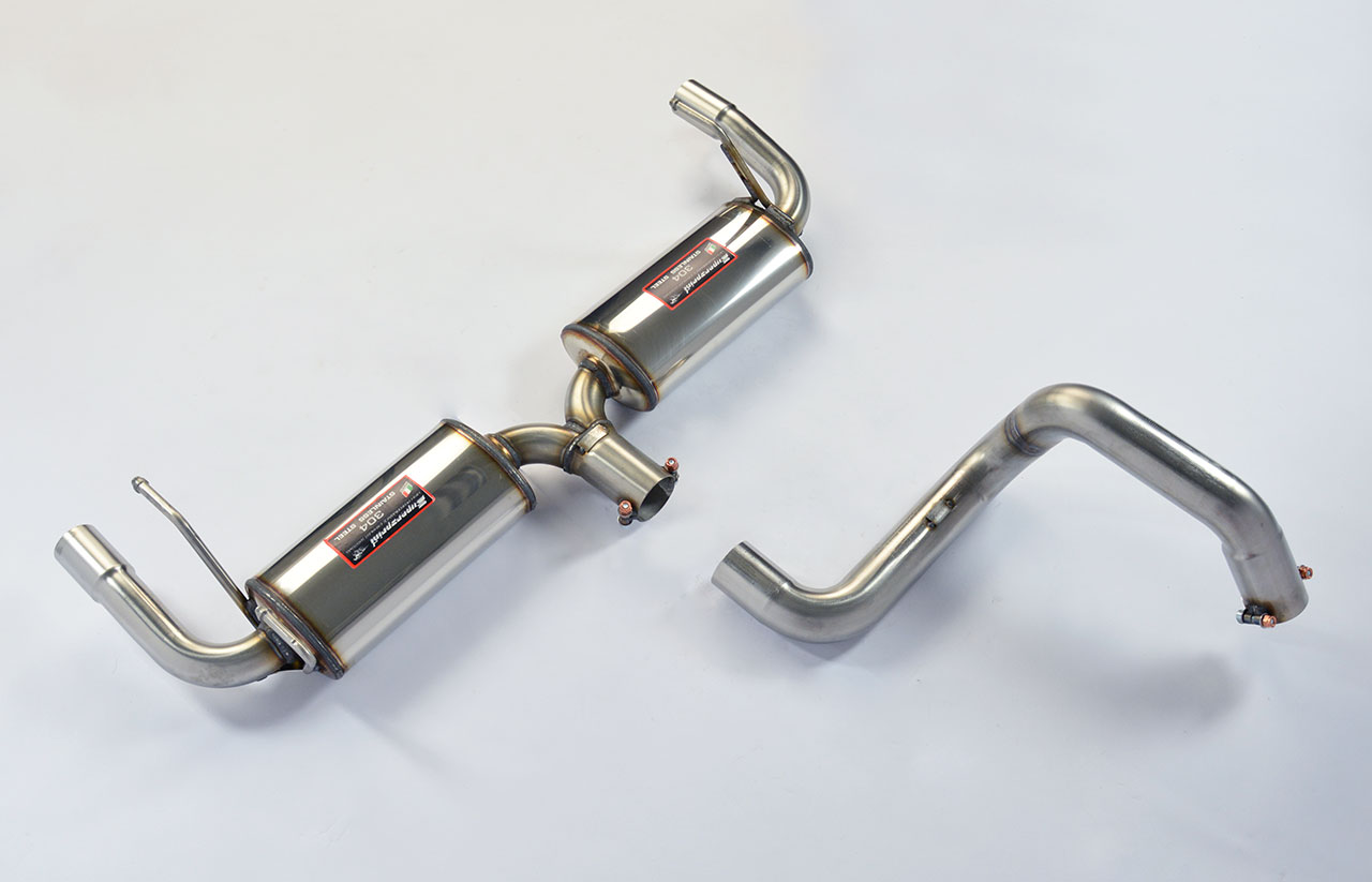 695 ABARTH 1.4T "Edizione Maserati" (180 Hp) 2012 Rear exhaust Right - Left