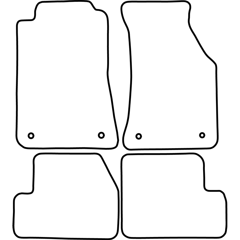 Set car mats  Nissan 200SX S14 1991-