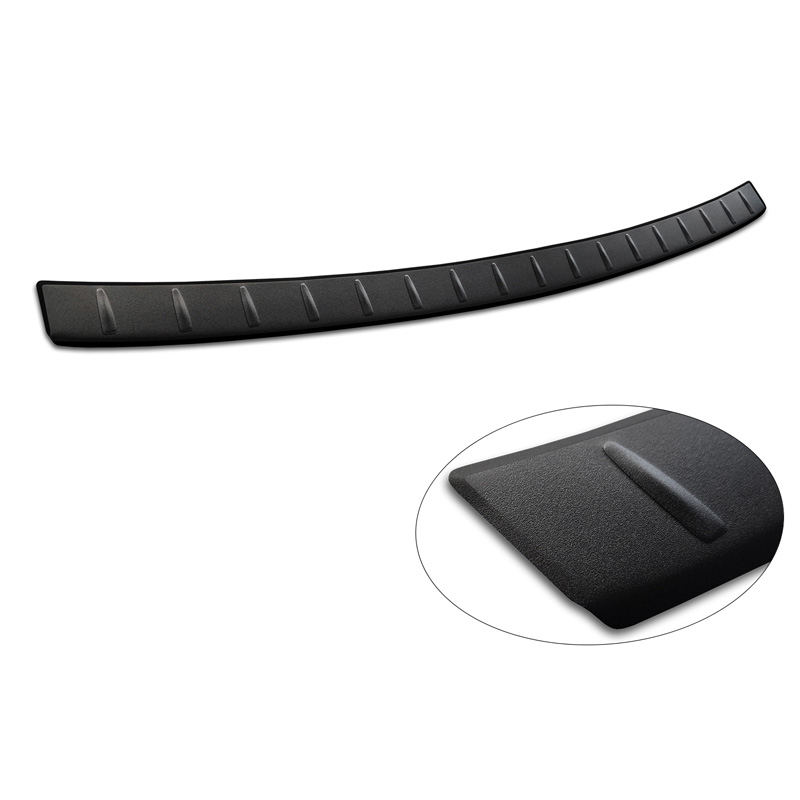Matt Black Stainless Steel Rear bumper protector  MG (E)HS Facelift 2020-2023 & Facelift 2023-2024 'Ribs'