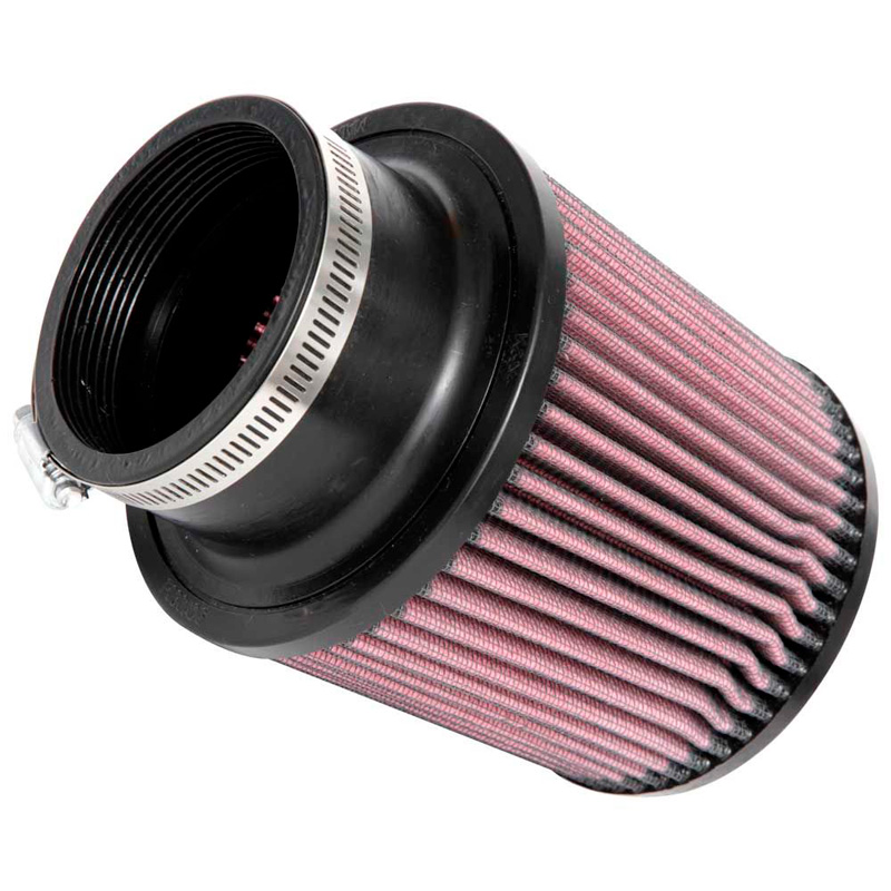 K&N Universal Conical Air Filter 76mm flange, 127mm base, 114mm top, 127mm height (RU-3870)