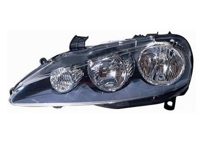 koplamp, H7+H1, met motortje, links,-10/2006 Alfa Romeo 147, 200
