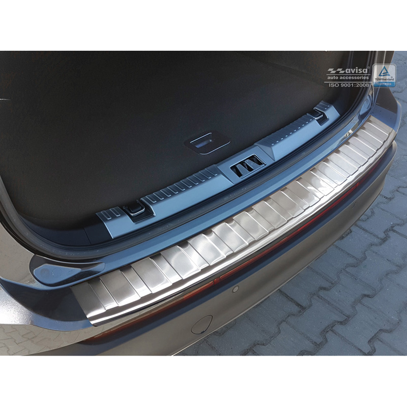 Stainless Steel Rear bumper protector  Ford Edge 2014-2018 'Ribs'