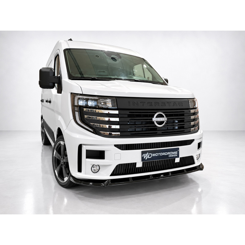 Motordrome Front Spoiler  Nissan Interstar & Renault Master IV 2024- (ABS)