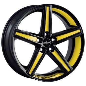 Velgen Oxigin 18 Concave gelb foliert 8.5x19 inch 5x120 ET15